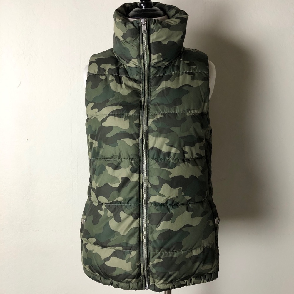 Camo Puffer Vest